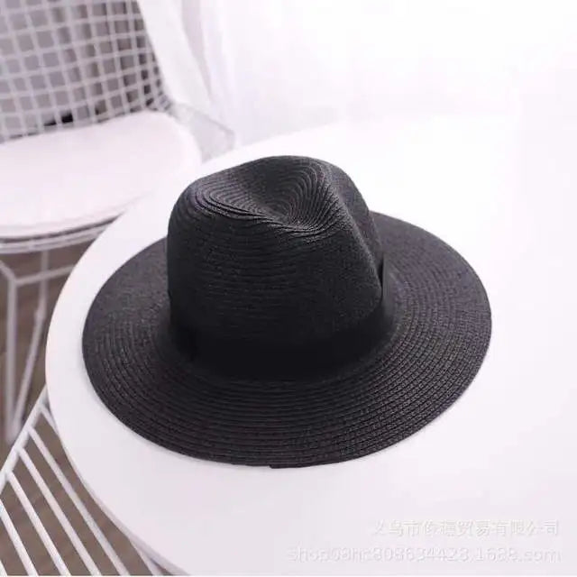 Custom Letters Women's Beach Summer Sun Hat