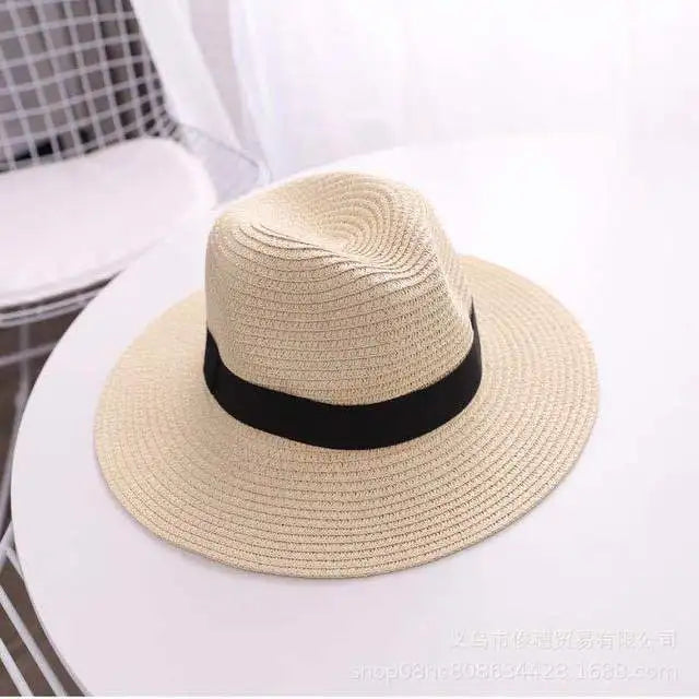 Custom Letters Women's Beach Summer Sun Hat