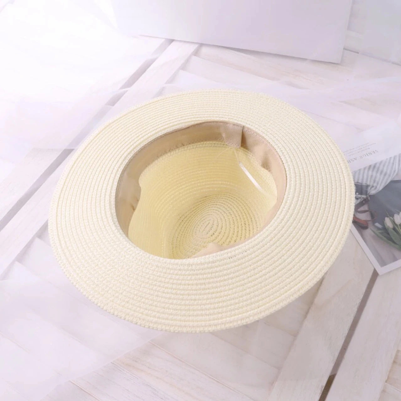 Custom Letters Women's Beach Summer Sun Hat