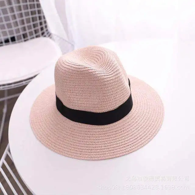 Custom Letters Women's Beach Summer Sun Hat
