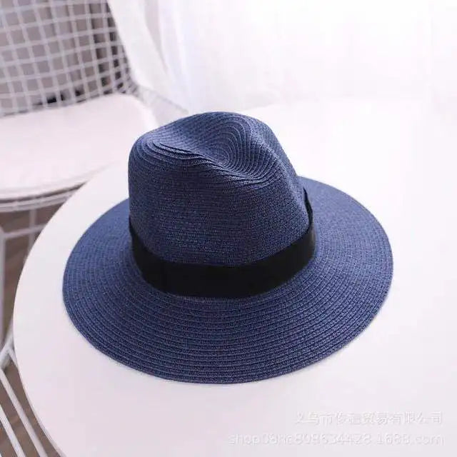 Custom Letters Women's Beach Summer Sun Hat