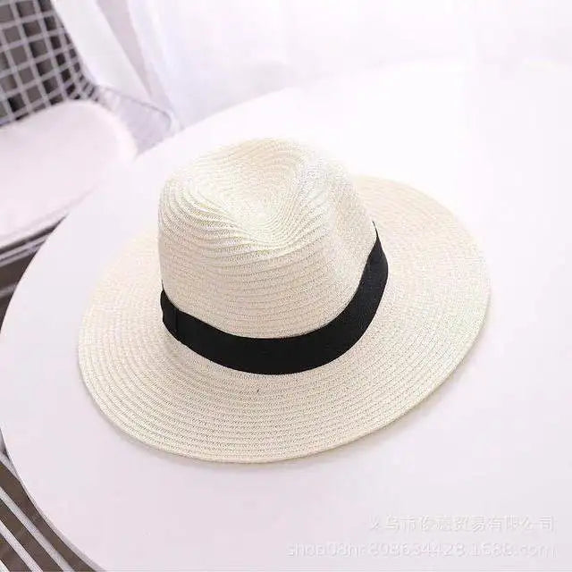 Custom Letters Women's Beach Summer Sun Hat