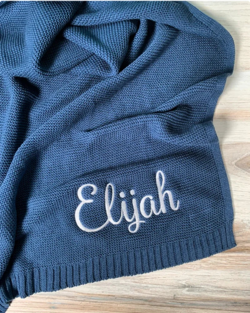 Embroidered Baby Blanket